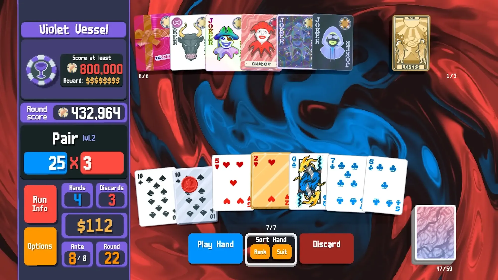 Combinación poderosa de Jokers